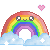 Free Rainbow Icon by Mizzi-Cat