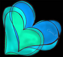 Aquamarine Heart