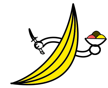 The ice banana