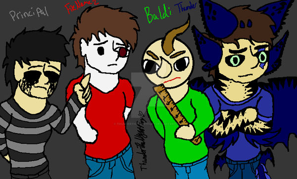 Baldi's Basics Favorite Characters by ThunderTheNightFury on DeviantArt