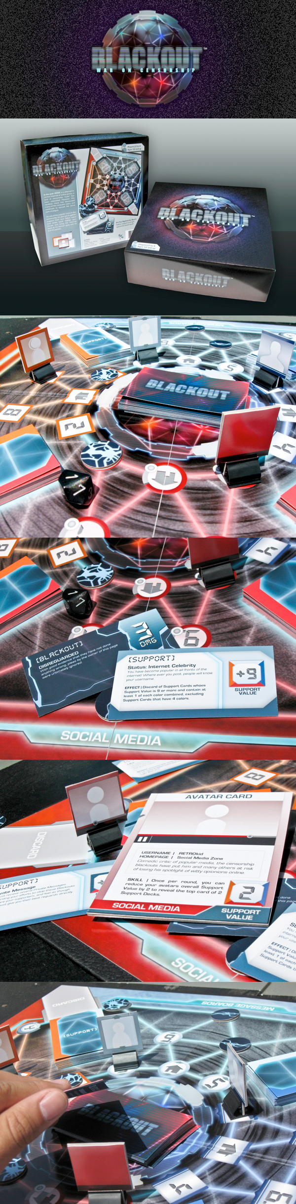 Blackout: War on Censorship | Board Game