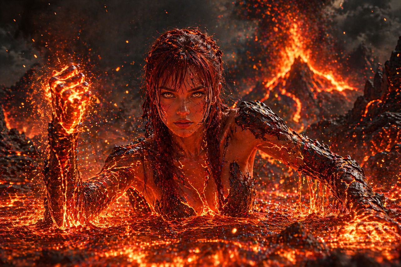 Pool Fire Figure Pool Of Fire II by IvoryIreton on DeviantArt
