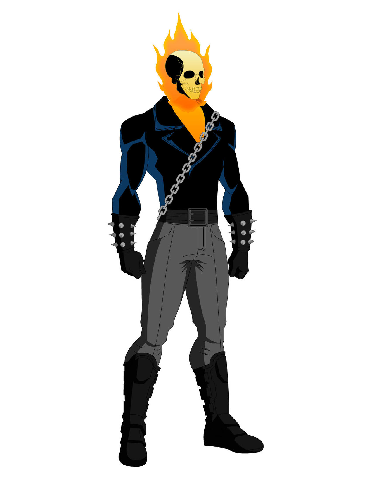 Ghost Rider Buff Ghost Rider by dbmills1 on DeviantArt