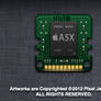 Apple A5X processor icon