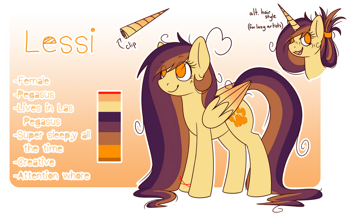 Lessi Reference {2016} by Ruefers on DeviantArt