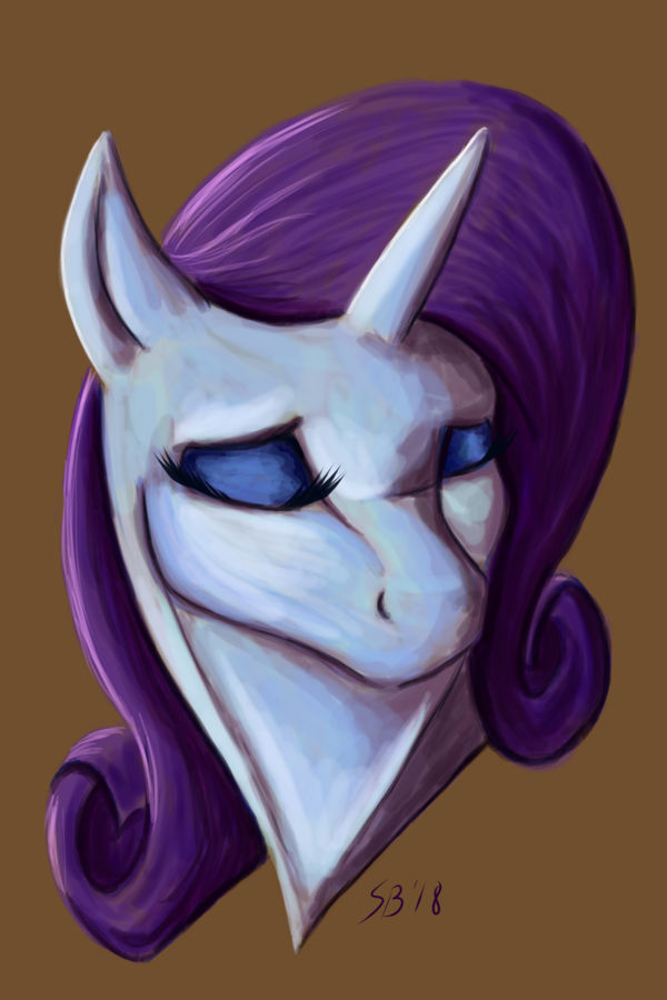 Mlp Rarity Deviantart Stressed Sad Rarity by saoirsepdg on DeviantArt