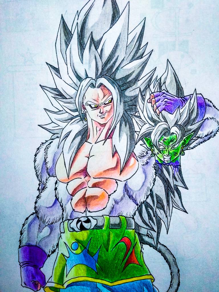 Goku ssj5 (Araki Yamatori) by borjackzzaron on DeviantArt