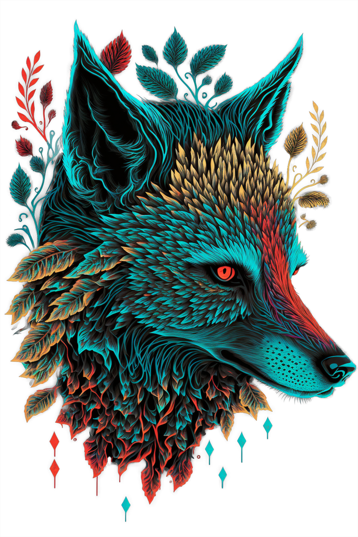 blacklight-coyote by coyote-art on DeviantArt