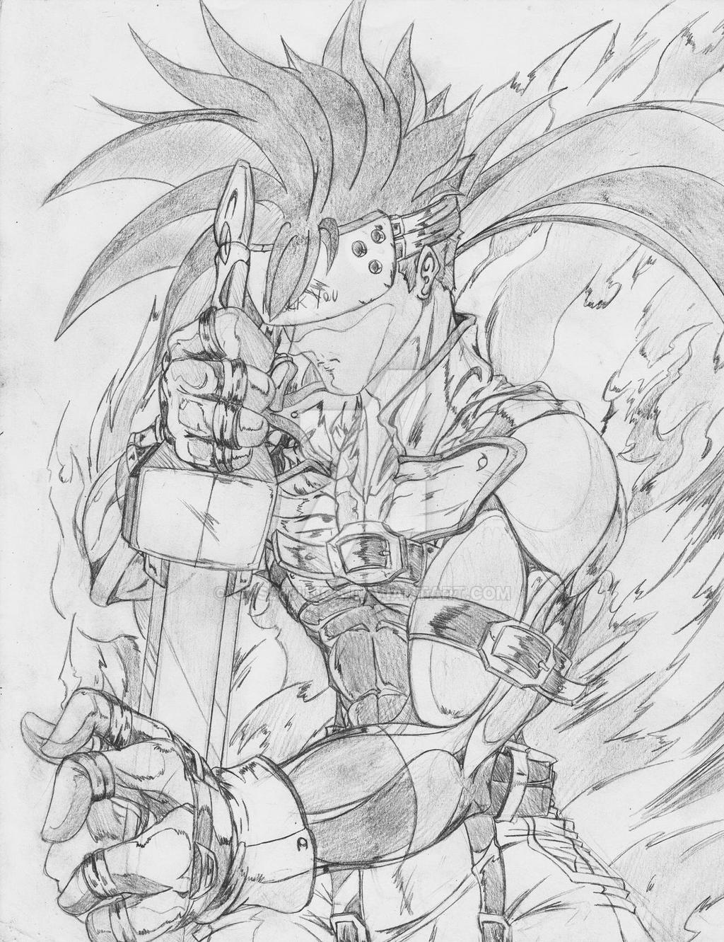 Sol Badguy Fan Art by Gusdibujos on DeviantArt