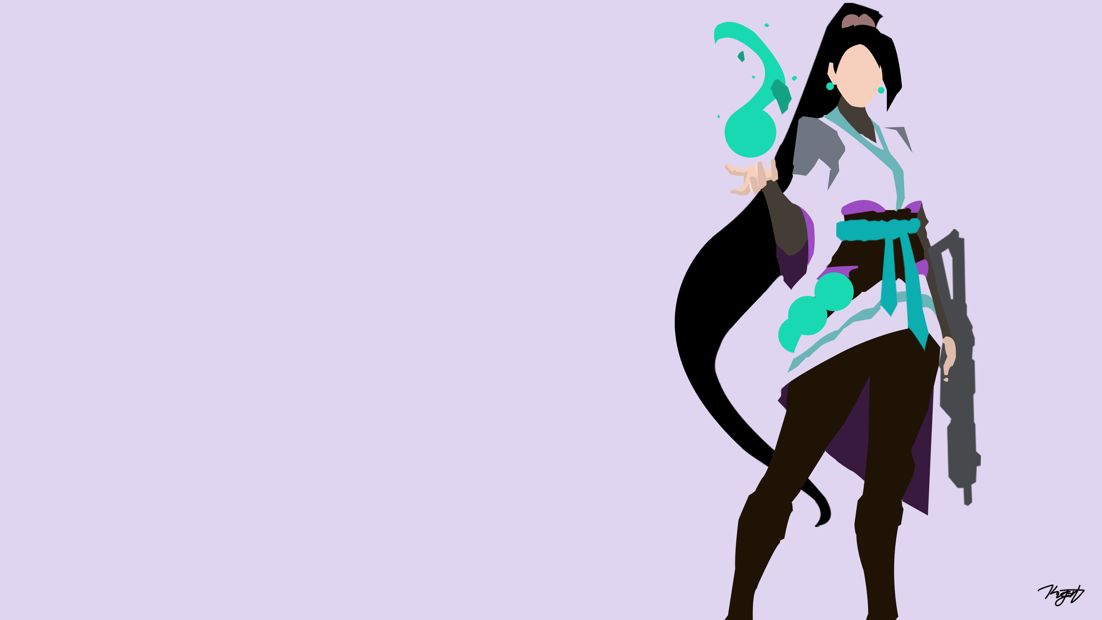 Sage {Valorant} Minimalist Wallpaper by Kyort on DeviantArt