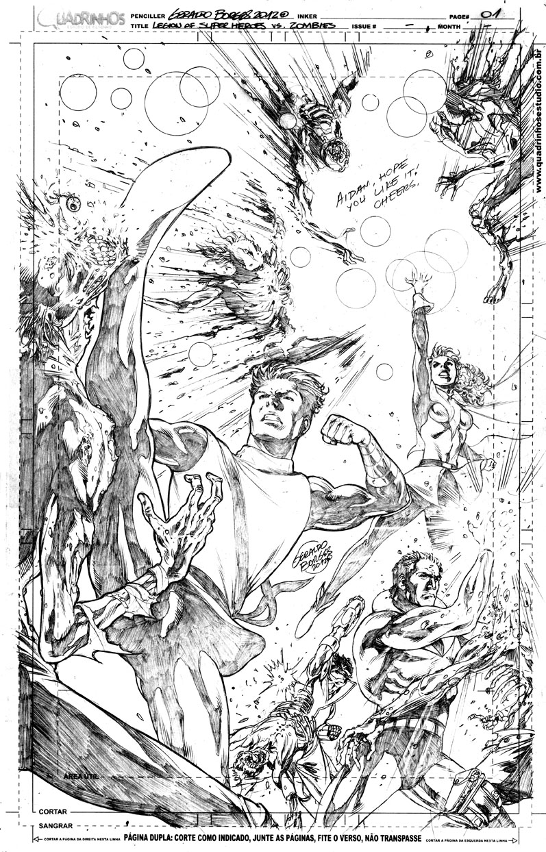 Legion of Super Heroes Comission