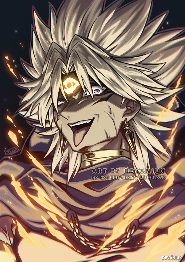 Yami Marik (Practice 2) by Devaniuxx on DeviantArt