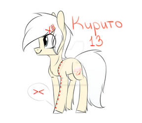 My New pony OC Kirito