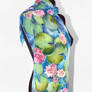 silk scarf Waterlily - FOR SALE