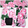 Silk scarf - Peonia - FOR SALE