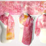 Silk scarf UME - for sale