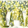 silk scarf Linden