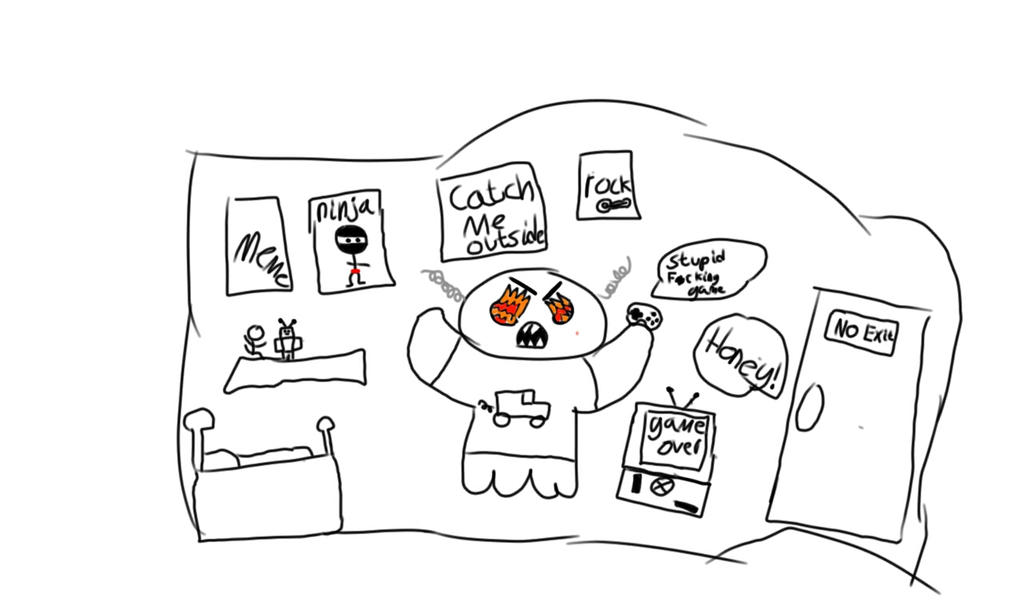 Think Positive Deviantart Rage Rage by louisdraw on DeviantArt