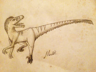 Malik the Utahraptor