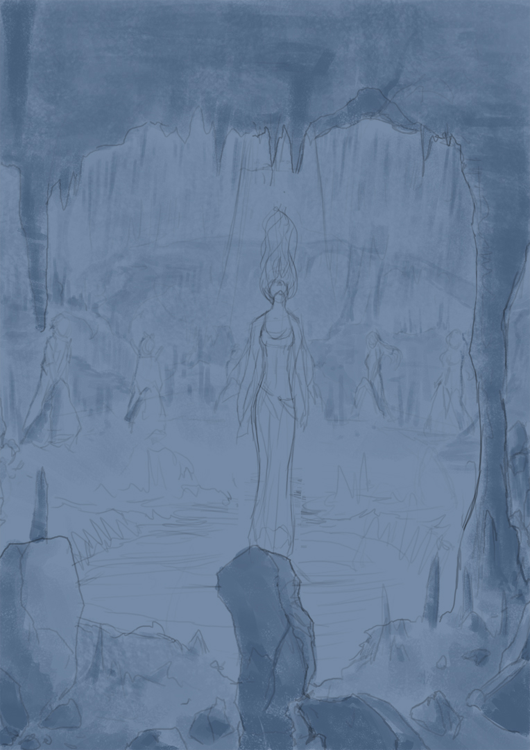 Nev's Cave WIP 2 by Cele-1-20 on DeviantArt
