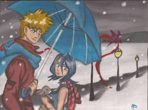 Ichigo and Rukia