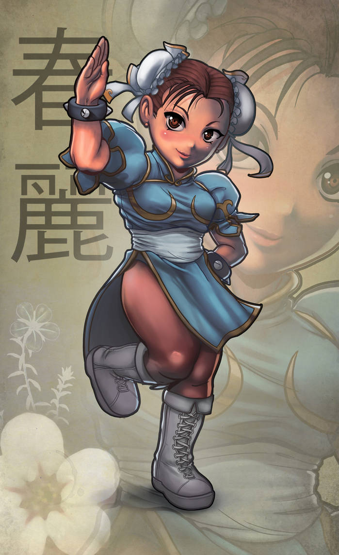 Chibi Chun Li by ARMYCOM