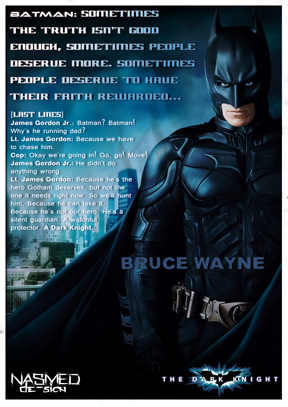 The Dark Knight (2008) Quotes by NasSimox95 on DeviantArt