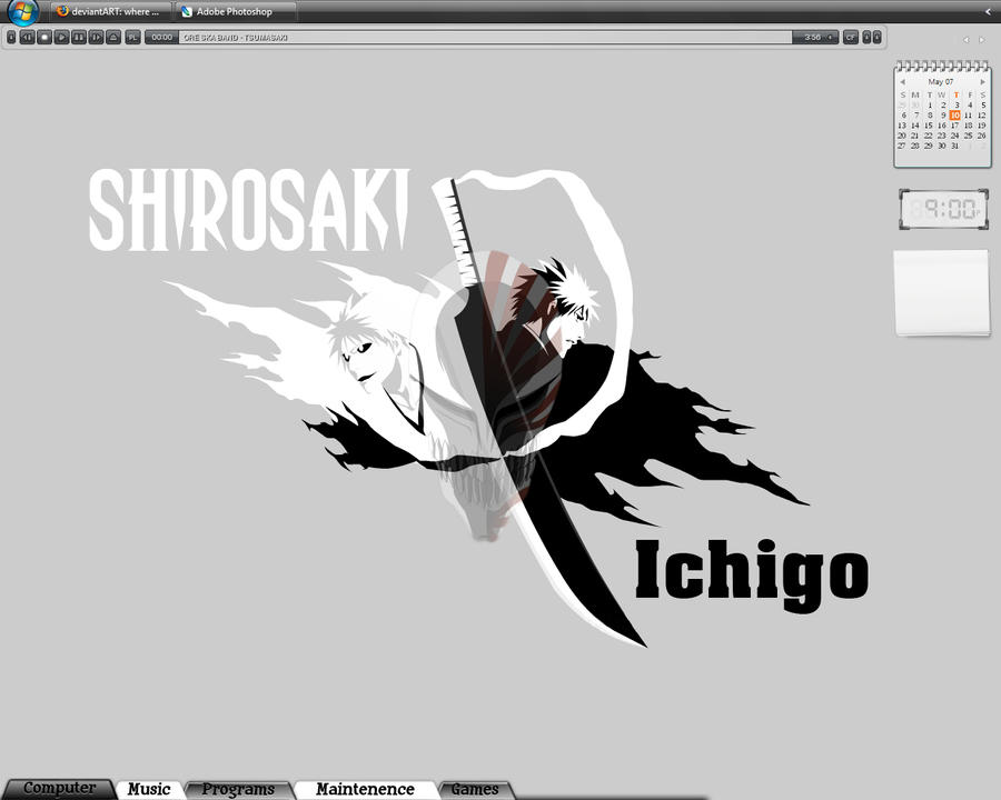 Shirosaki Ichigo Desktop