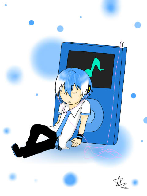 Matsudappoiyo and his IPod 8D