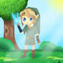 Chibi Link in the Forest