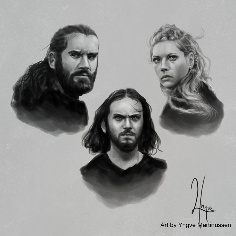 Vikings sketches 02