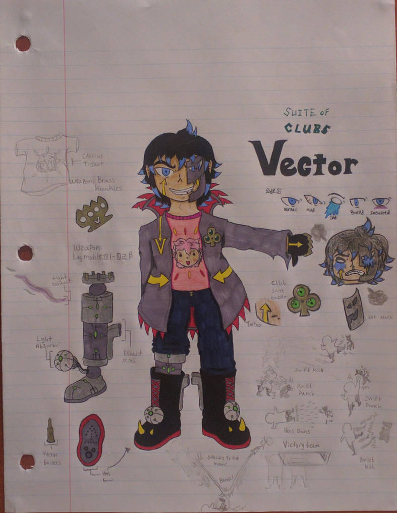 Vector Reference Sheet by JO-Amingo on DeviantArt