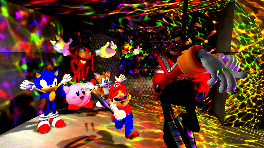 Eggman's Pinata Rave by LeftyGreenMario on DeviantArt