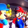 Some Marios at a Bar