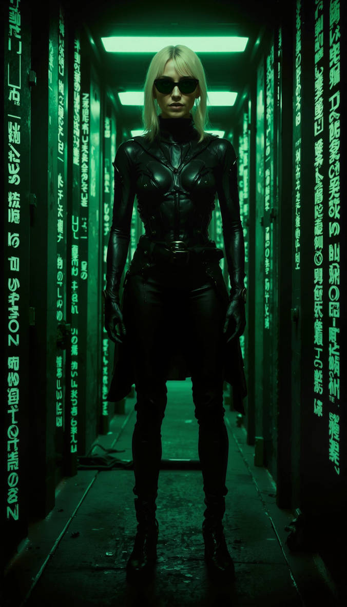 Matrix lady by JoannaDark999 on DeviantArt