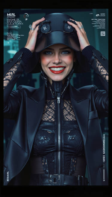 Cyberpunk Noir Girl by JoannaDark999 on DeviantArt