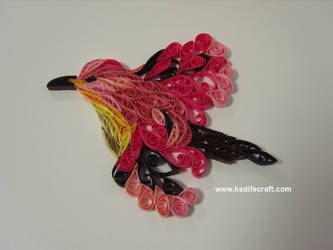 quilling bird