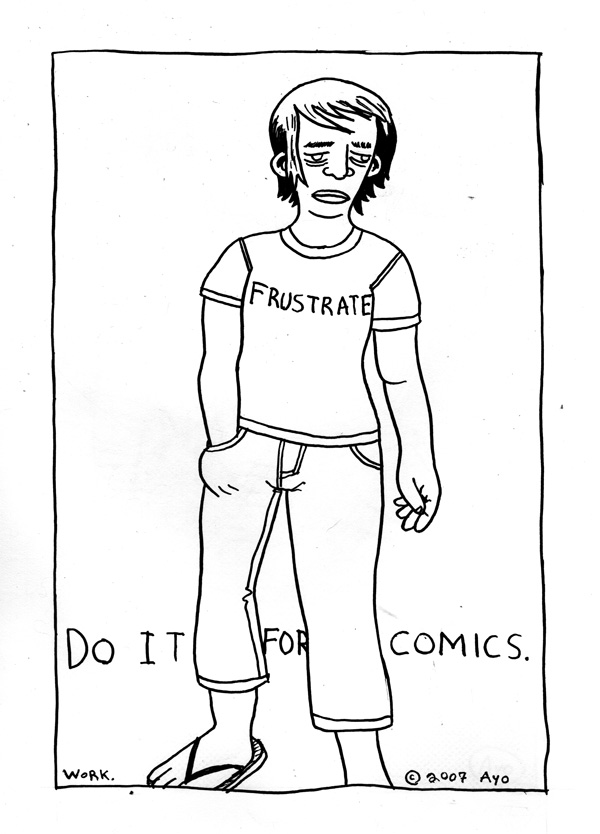 FRUSTRATE: DO IT FOR COMICS