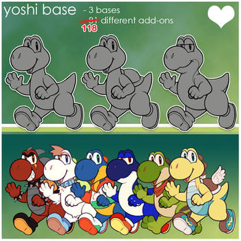 yoshi base p2u - $6.00/600 points!