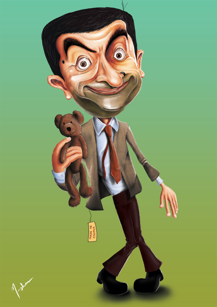 Mr. BEAN Caricature