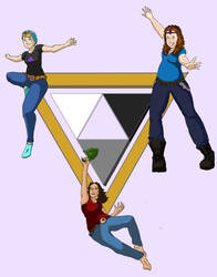 Triforce of Asexuals