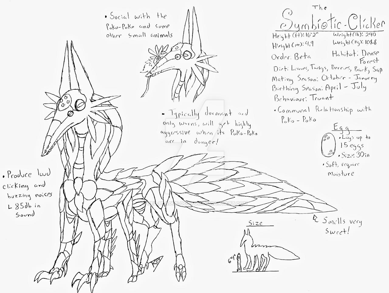 Kaiju: The Symbiotic Clicker by Red-Plague-Doctor on DeviantArt