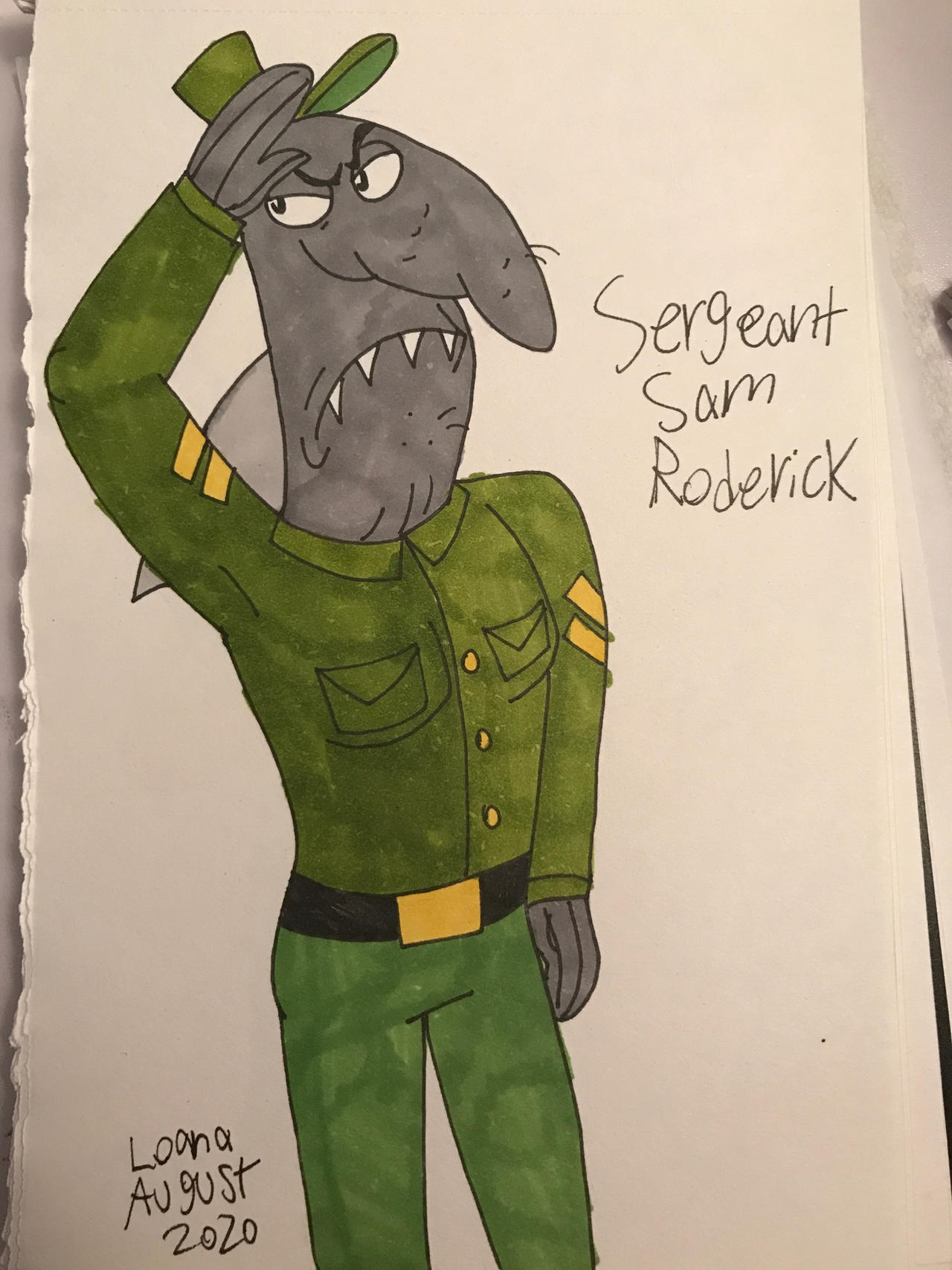 Sergeant Sam Roderick by Ctviz-fan on DeviantArt
