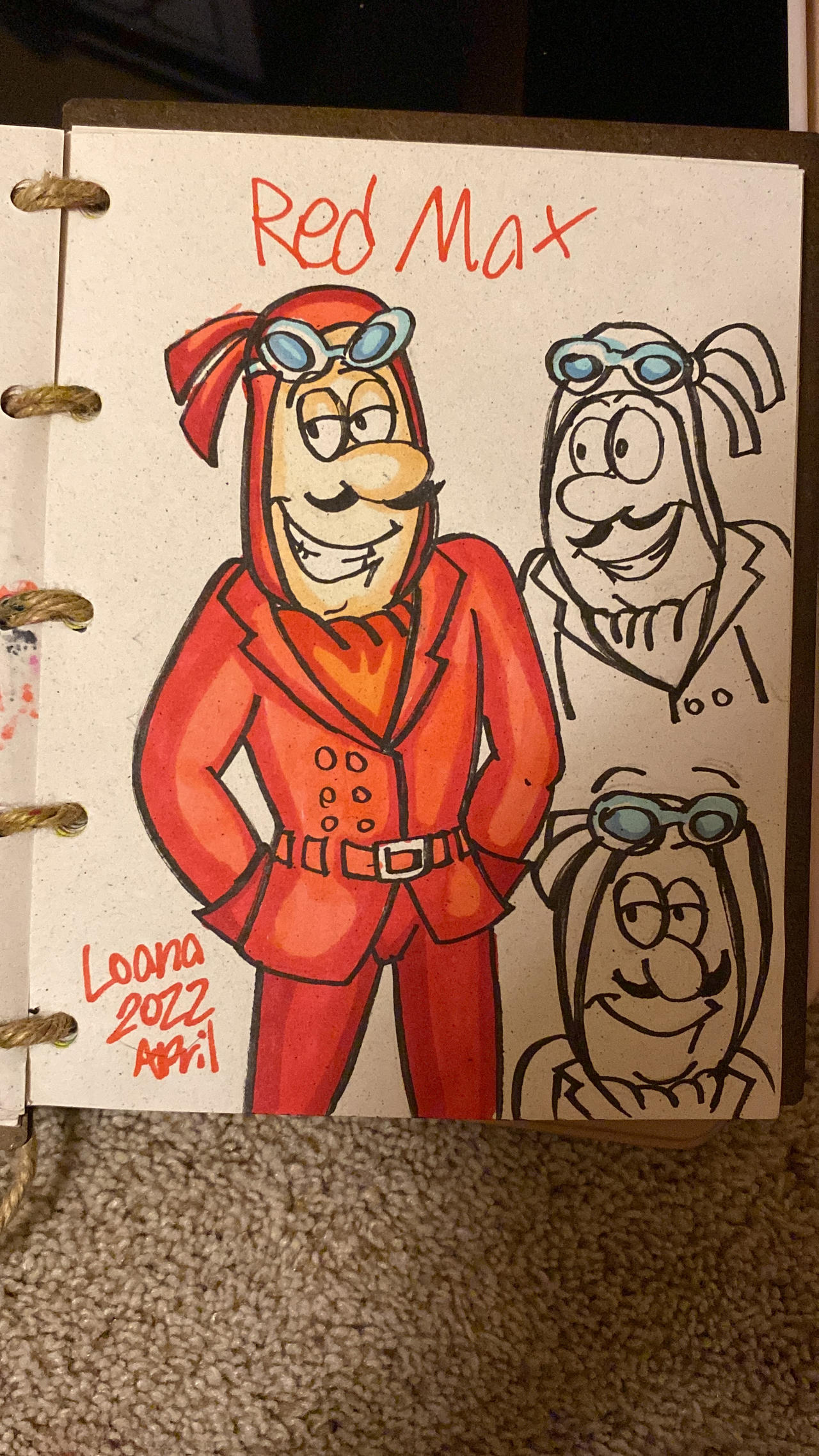 Red Wacky Races Red Max from Wacky Races by Ctviz-fan on DeviantArt