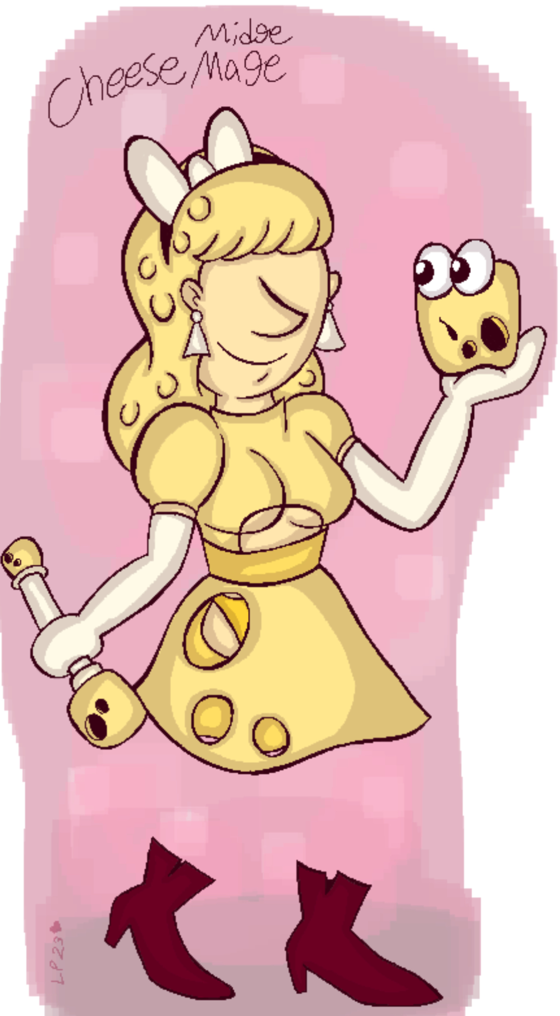 Cheese Princess (Pizza Tower) by Ctviz-fan on DeviantArt