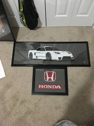 NSX and Honda Emblem Perler