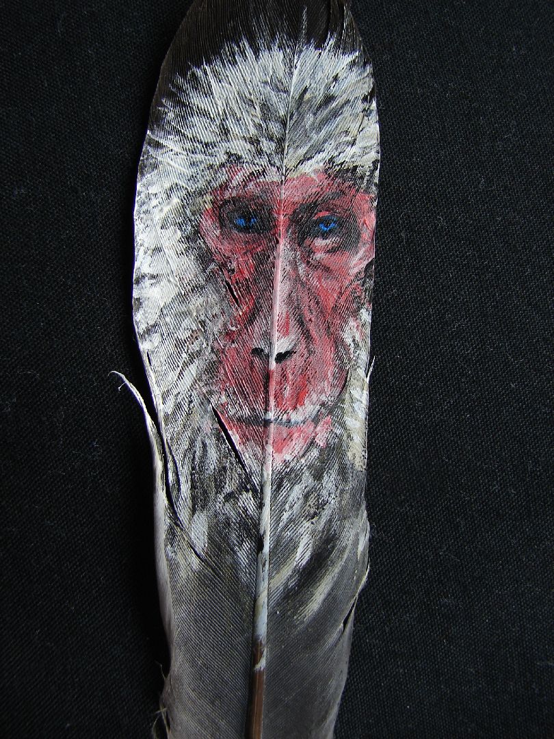 Ice Monkey Feather