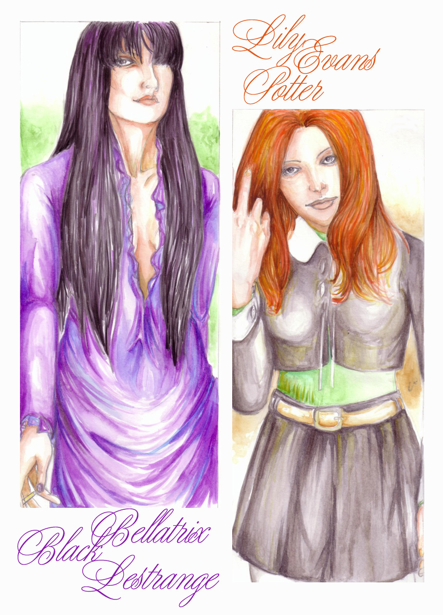 HP - Bellatrix VS Lily