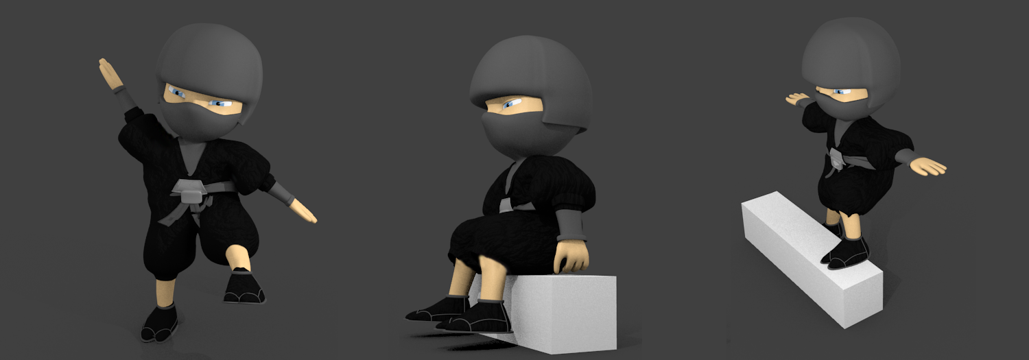 [WIP] Chibi Ninja Model II