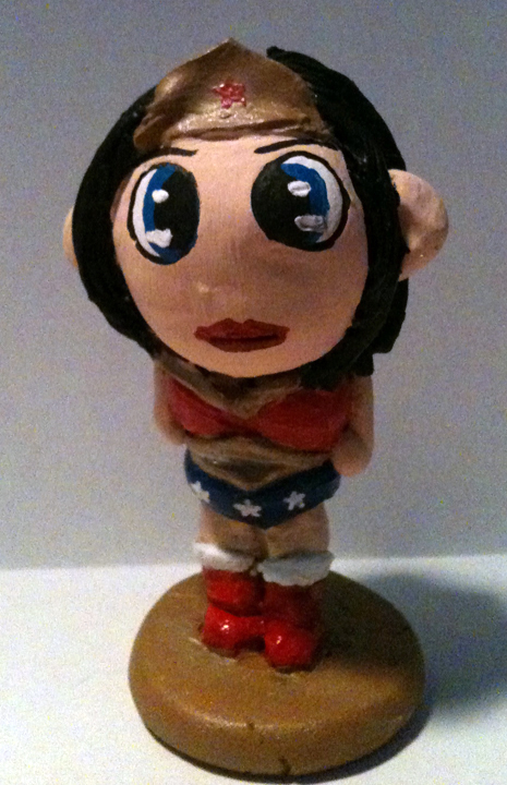 Chibi Wonder Woman Figure